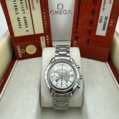 OMEGA Speedmaster Chronograph 39mm 3513.30 Stainless Steel Watch W/ Box & Papers