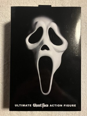 NECA Reel Toys Scream Ghostface Ultimate Ghost Face Action Figure Damaged Box