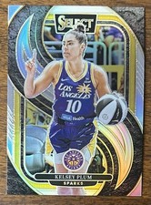 KELSEY PLUM 2025 SELECT PREMIER 127 SILVER PRIZM SPARKS!!