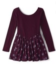 The Children’s Place Girls Maroon Floral Dress Size Medium (7-8) NWT — photo 1