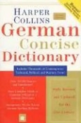 Harper Collins Concise German Dictionary (Harperresource Books) - HarperCollins