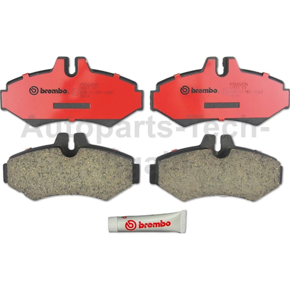 Juego de pastillas de freno traseras Brembo de 1 pieza para Mercedes-Benz G500 2002-07 2008 Foto 2 de 2