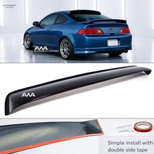 For 02-06 Acura Rsx Dc5 Type-s Jdm Rear Window Roof Visor Sun Guard Spoiler Wing