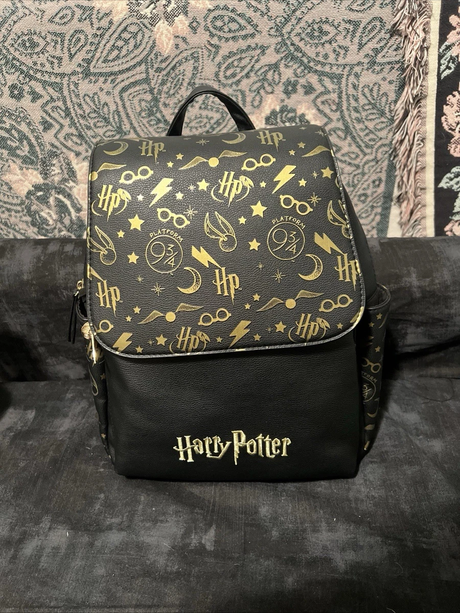Primark Black Faux Fur Mini Backpack Round Goth Y2K Festival Bag Witch Grunge Primark Backpacks for Women for sale | eBay main image 3