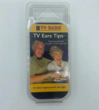 TV Ears Replacement Ear Tips 10 Replacement Ear Tips 5 Pairs USA