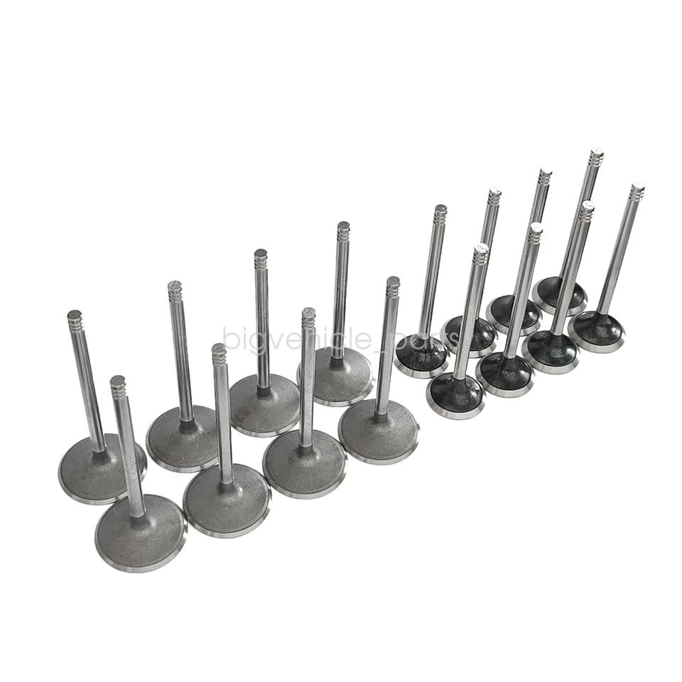 Intake Exhaust Valves Set For 5.7L V8 HEMI 09-16 Chrysler Dodge Ram Jeep Charger Foto 4 de 4