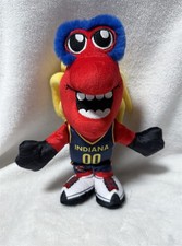 BLEACHER CREATURES INDIANA FEVER LIL FREDDY 10" MASCOT PLUSH WNBA