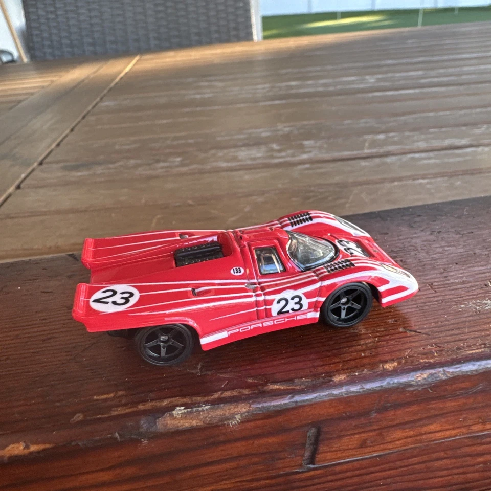 Hot Wheels Porsche 917 KH - Red - NEAR MINT - Vintage Real Riders - Image 3 of 4
