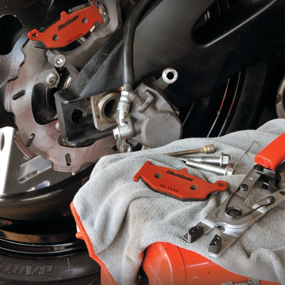 For Honda Grom 125 2014-2020 BikeMaster 961279 Standard Front Brake Pads - Image 2 of 2