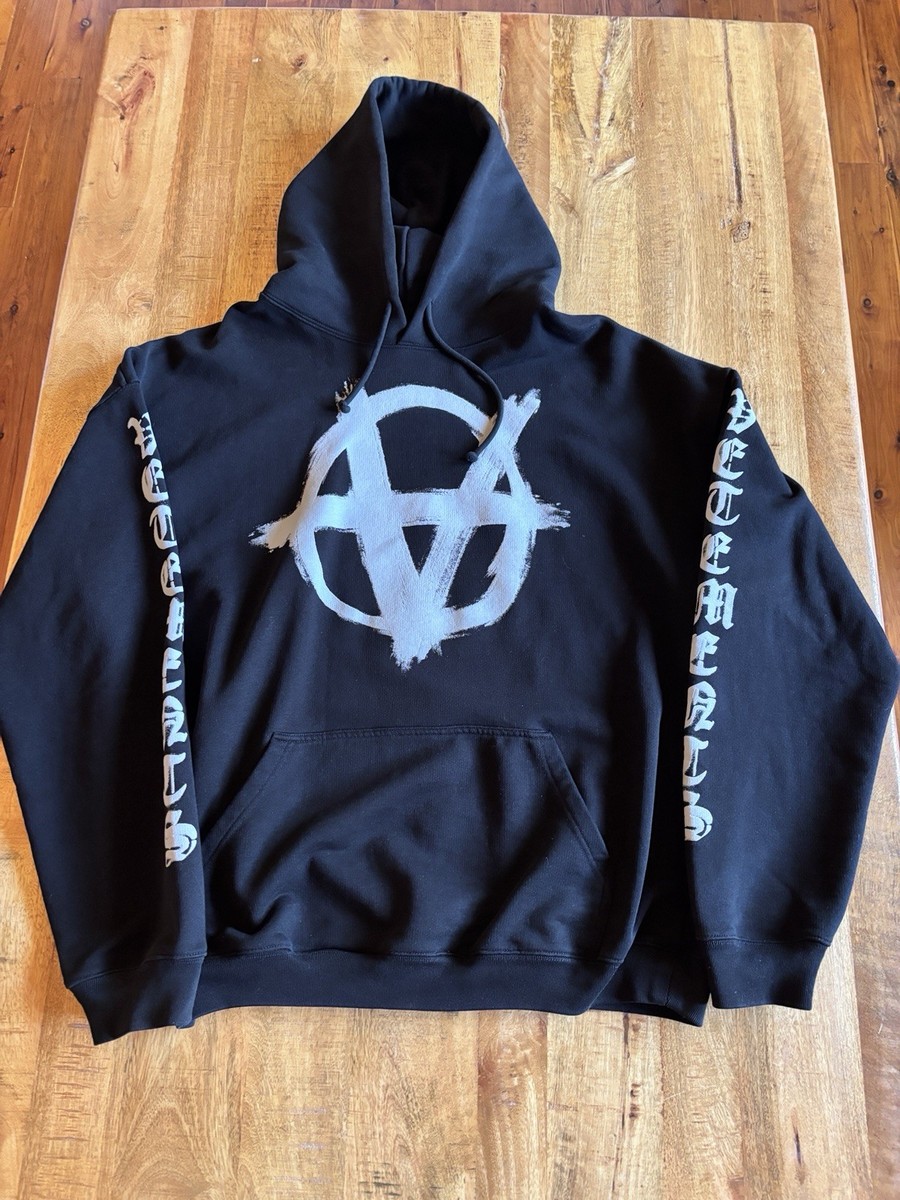 トップス VETEMENTS/ANARCHY LOGO HOODIE/XS Vetements Anarchy Logo Hoodie | eBay