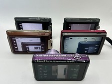 Sony Cyber-shot DSC-T77 T700 WX30 Digital Camera Lot 5 Tested Japan