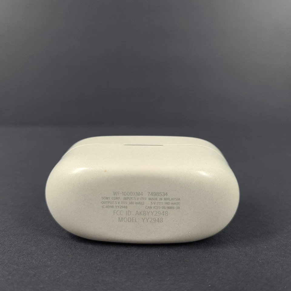 索尼 WF-1000XM4 降噪无线蓝牙耳塞带盒 - 白色 — 第 4/4 张图片