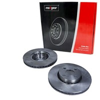 2X Maxgear Bremsschebeiben 275Mm BelÜFtet Vorne Passend FÜR Toyota Corolla