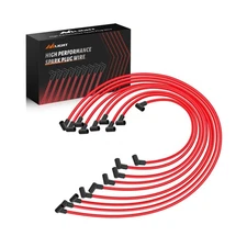 Nilight Spark Plug Wire 10.5 mm 90 Degree Boots High Performance Ignition Wir...