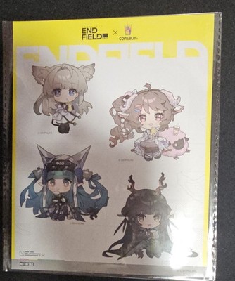 Gryphline Arknights ENDFIELD x COMEBUY Merch Chibi Collab Offiziell Sticker