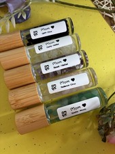    Mother  s Day Gift Set    Handmade in US, Crystal Oil Roller Set 5 rollers 