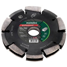 Image of Metabo 2 Row Pro UP Universal Wall Chaser Blade 125 x 18 x 22.23mm
