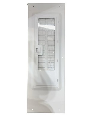 Leviton 42 Space Indoor Load Center Cover and Door with Window LDC42-W White New