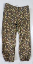 Woolrich Camouflage Pants Men's Size M Polyester & Cotton Drawstring Made in USA