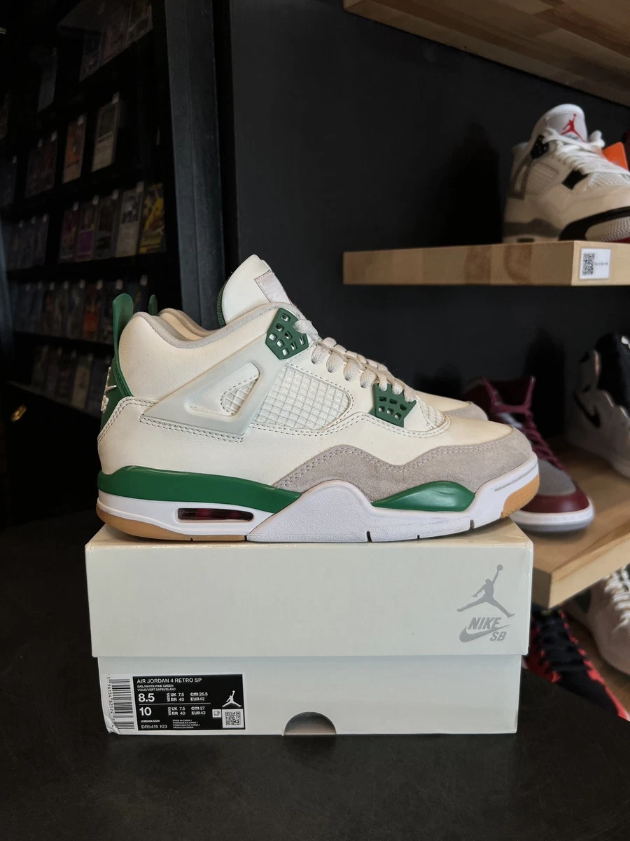 Las mejores ofertas en Jordan 4 Retro SP x Nike SB Mid Pine Green