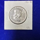 1961 Franklin Half Dollar FBL Philadelphia 50C Silver Uncirculated