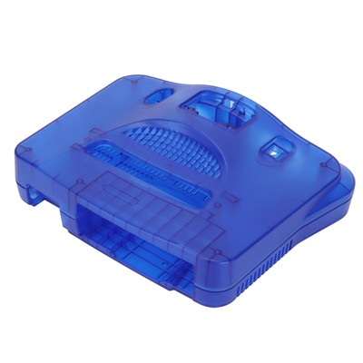 Retro Video Game Console Case Translucent Blue Replacement Protective Shell F FY