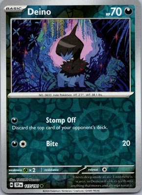 Deino Common SV08: Surging Sparks 117/191 NM