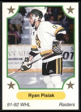 1991-92 7th Inning Sketch WHL #259 Ryan Pisiak