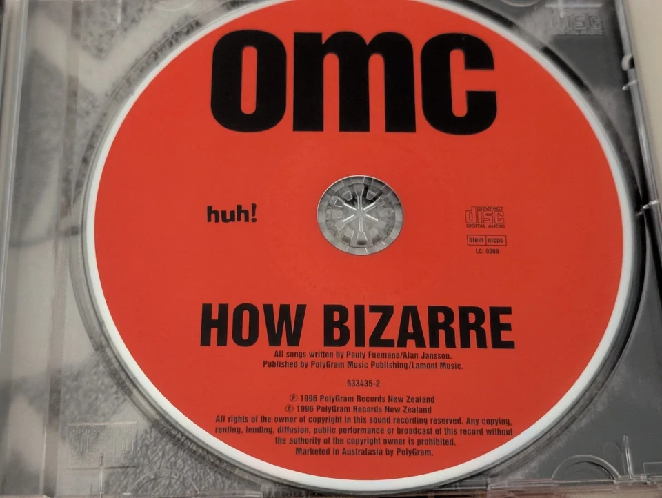 OMC - How Bizarre - 1996 CD sehr guter Zustand Pop Rap On the run Never coming b - Bild 3 von 4