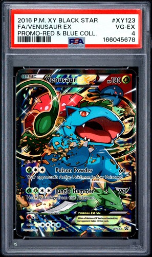 Venusaur-EX graded PSA 4 for sale on eBay