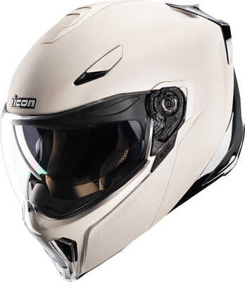 ICON Threshold  Modular Helmet - Steady State White