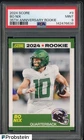 2024 Score #9 Bo Nix 35th Anniversary Rookie PSA 9 MINT