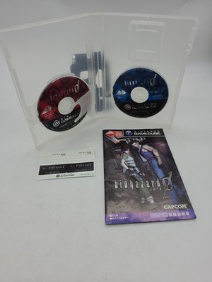 Biohazard Resident Evil Zero 0 Nintendo GameCube Japan With Memory Card Sticker