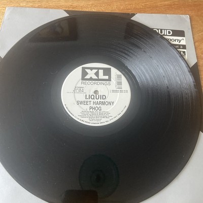 Liquid Sweet Harmony 12'' Vinyl Record. XLT 28AA  92 1st Pressing  Hardcore VG+ 