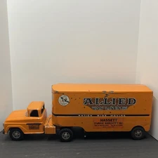 Vintage 1960 Tonka Private Label Allied Van Lines Hassett Storage Chicago