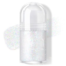 Roll on Holographic Body Glitter Gel, Chameleon Color Changing, Festival Makeup