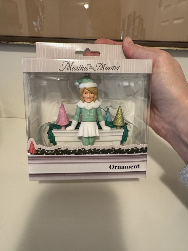 Martha on the Mantel Ornament - New in Box