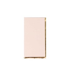 50 Soft 2 Ply Cocktail Paper Napkins Gold Foil Edge Party Events Decorations