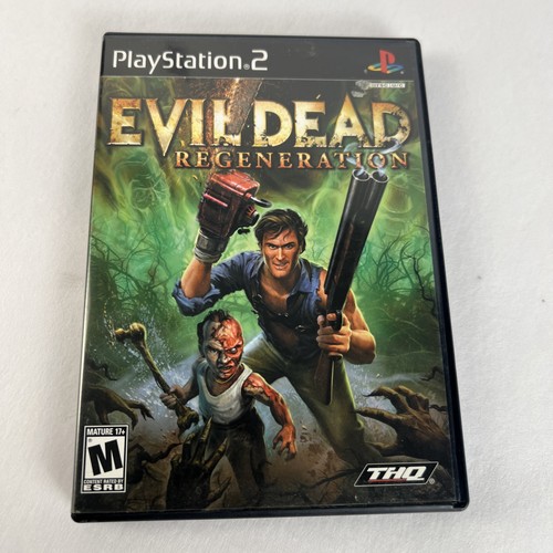 Evil Dead: Regeneration PS2 (Sony PlayStation 2) MINT DISC - No Manual
