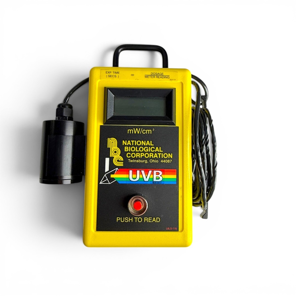 National Biological UVB-500C Phototherapy Meter Radiometer with