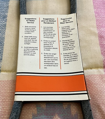 3L330K Aramid Cord V-Belt 3/8 X 33 In - Foto 2