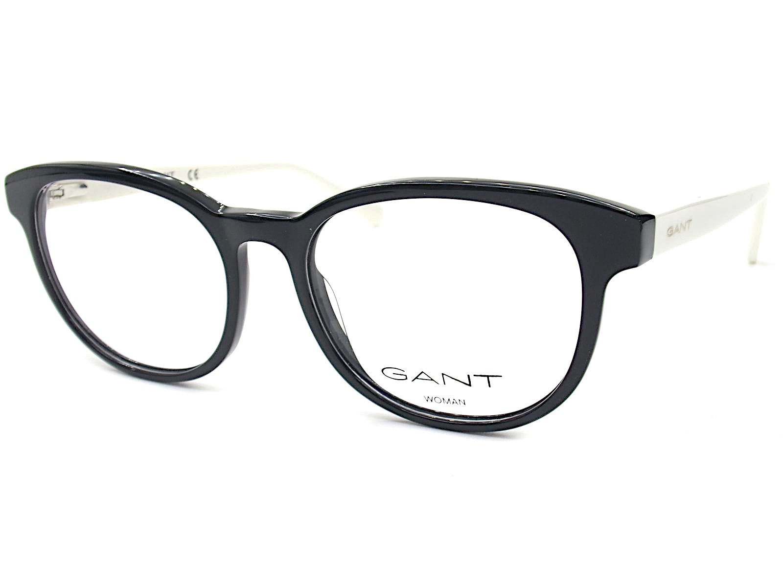 Gant Glasses Frame Black White 51mm Unisex Spectacles Eyeglasses GA4102 001