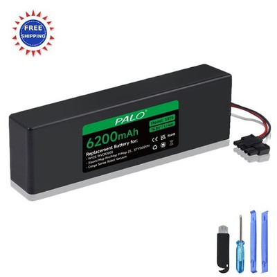 6200mAh Replacement Battery Compatible with Wyze Robot Vacuum Xiaomi Mop Haier