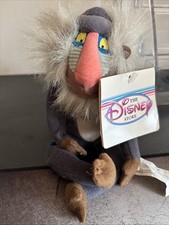 The Disney Store RAFIKI Mini Bean Bag Plush Toy The Lion King 8" 