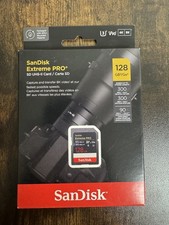 New SANDISK MICRO SD CARD 128GB SD UHS-II Card SDSDXDM-128G-GN4IN