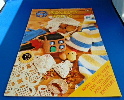 Sidar Novelty Knits - 30+ Seiten Heft - Strickanleitungen - Code 254