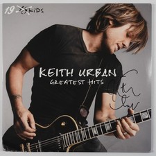 Keith Urban Signed Autograph Album JSA Record Vinyl Greatest Hits