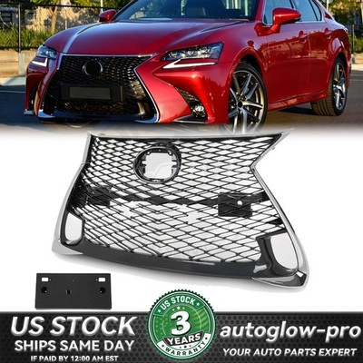 For 2016-2017 Lexus GS200t 2016-2018 GS450h 2016-2020 GS350 Front Bumper Grille
