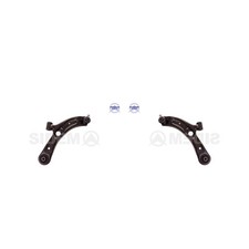 SIDEM 2x Querlenker Lenker links rechts für Suzuki Swift IV FZ NZ 1.6
