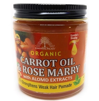 Essential Palace Organic Carrot Oil & Rose Marry With Alomd Extracts